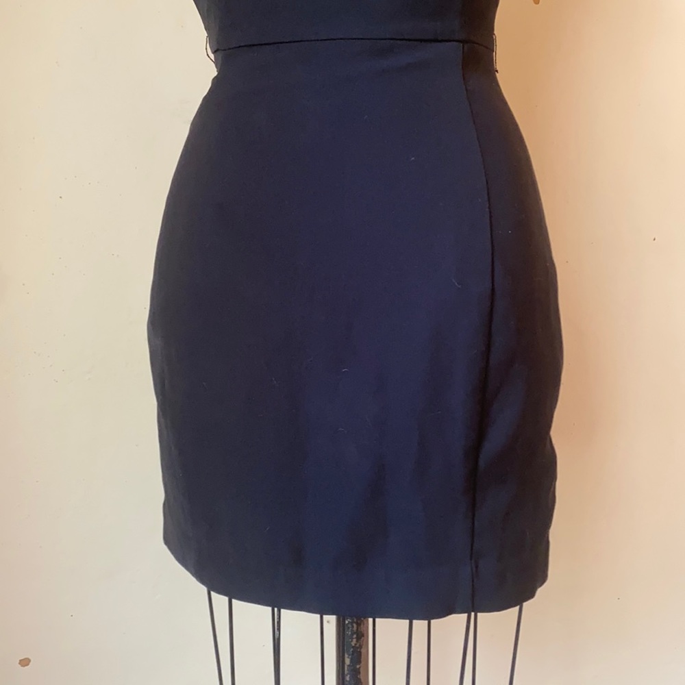 90s EXPRESS | Black Mini Dress - Picture 4 of 7